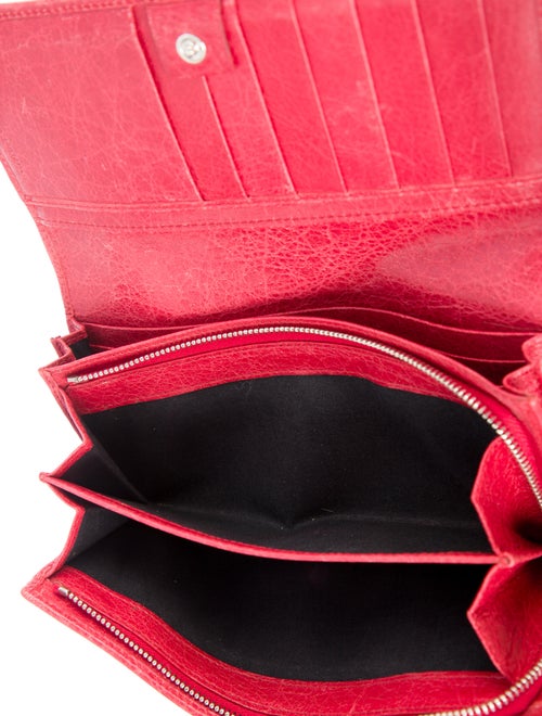 Balenciaga 2013 Motocross Continental Wallet