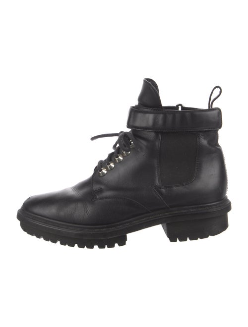 Balenciaga Leather Combat Boots