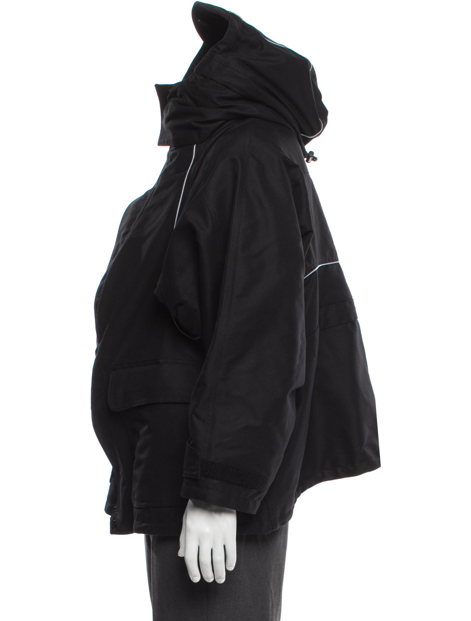 Balenciaga 2018 Graphic Print Parka w/ Tags