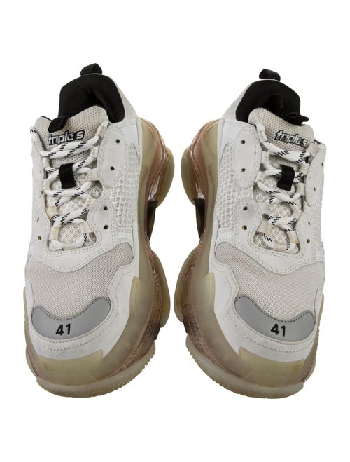 Balenciaga Triple S 'Clear Sole' Chunky Sneakers