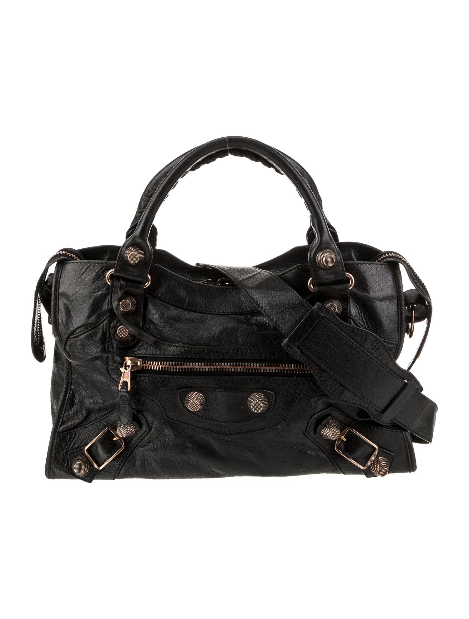 Balenciaga Leather Motocross City Giant