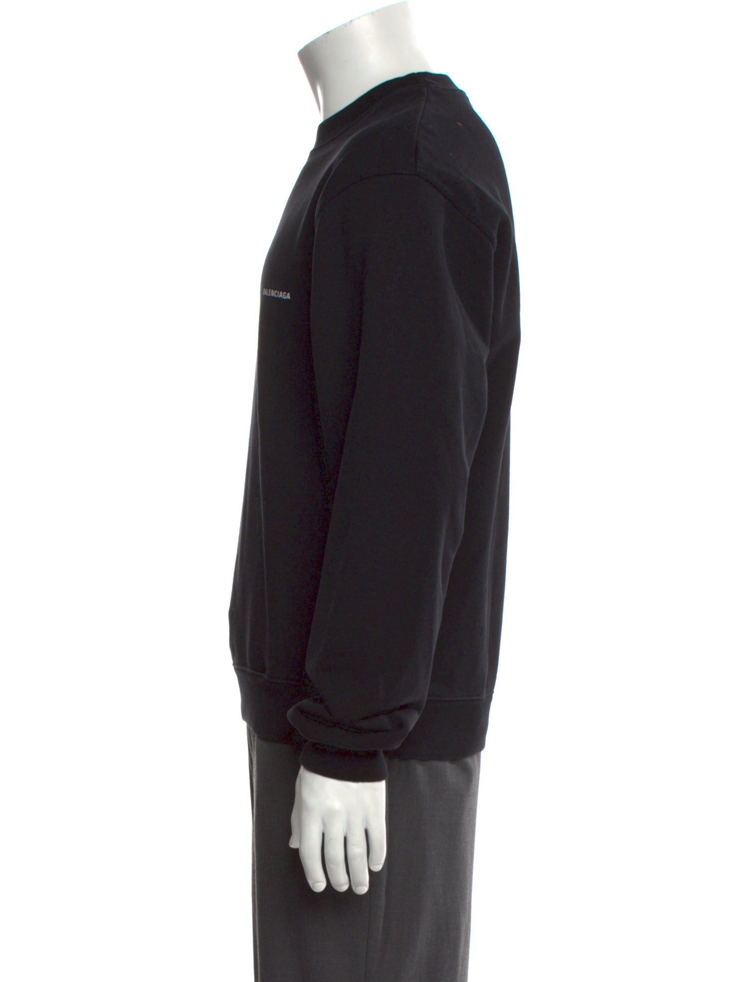 Balenciaga 2021 Signature Logo Sweatshirt