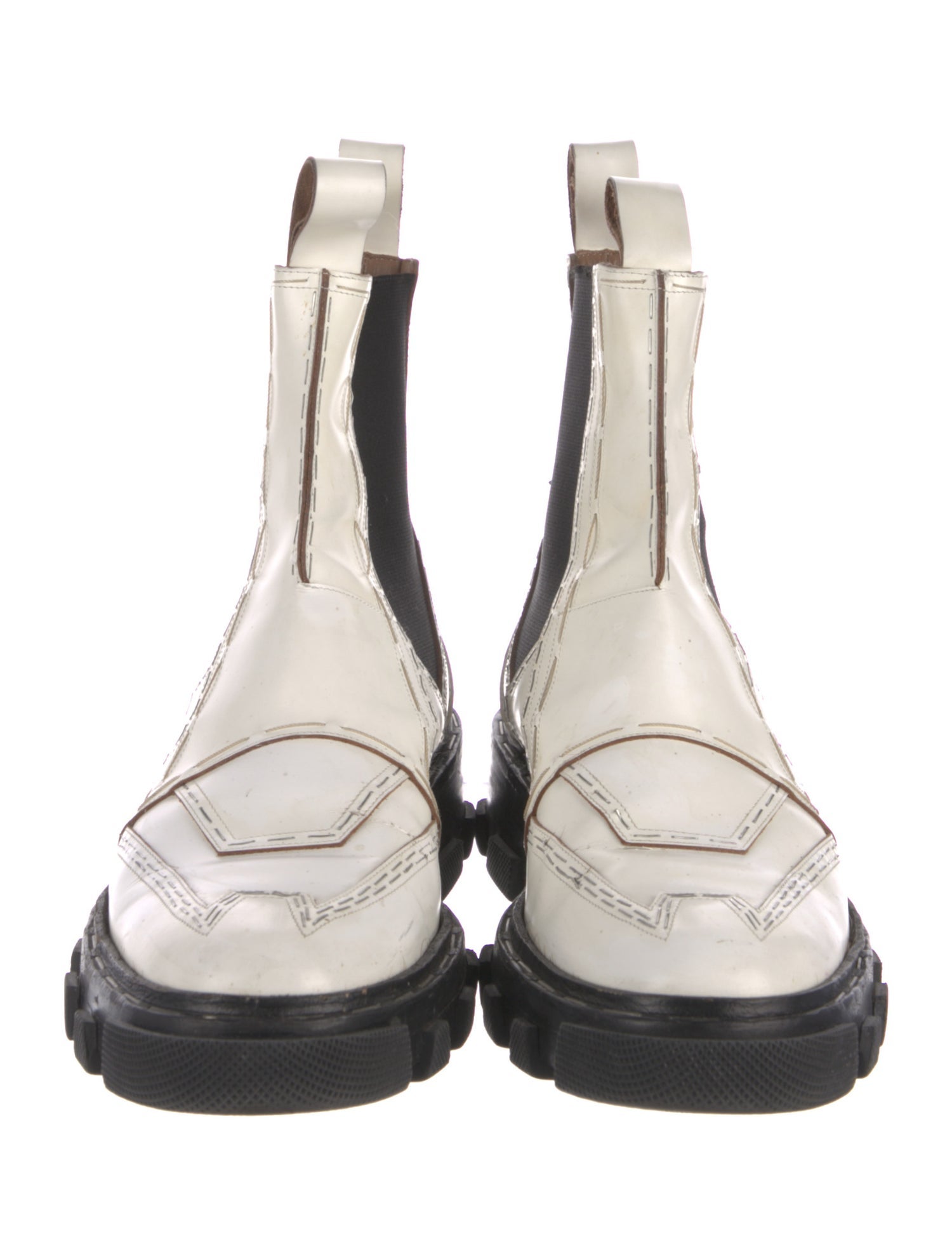 Balenciaga Leather Chelsea Boots