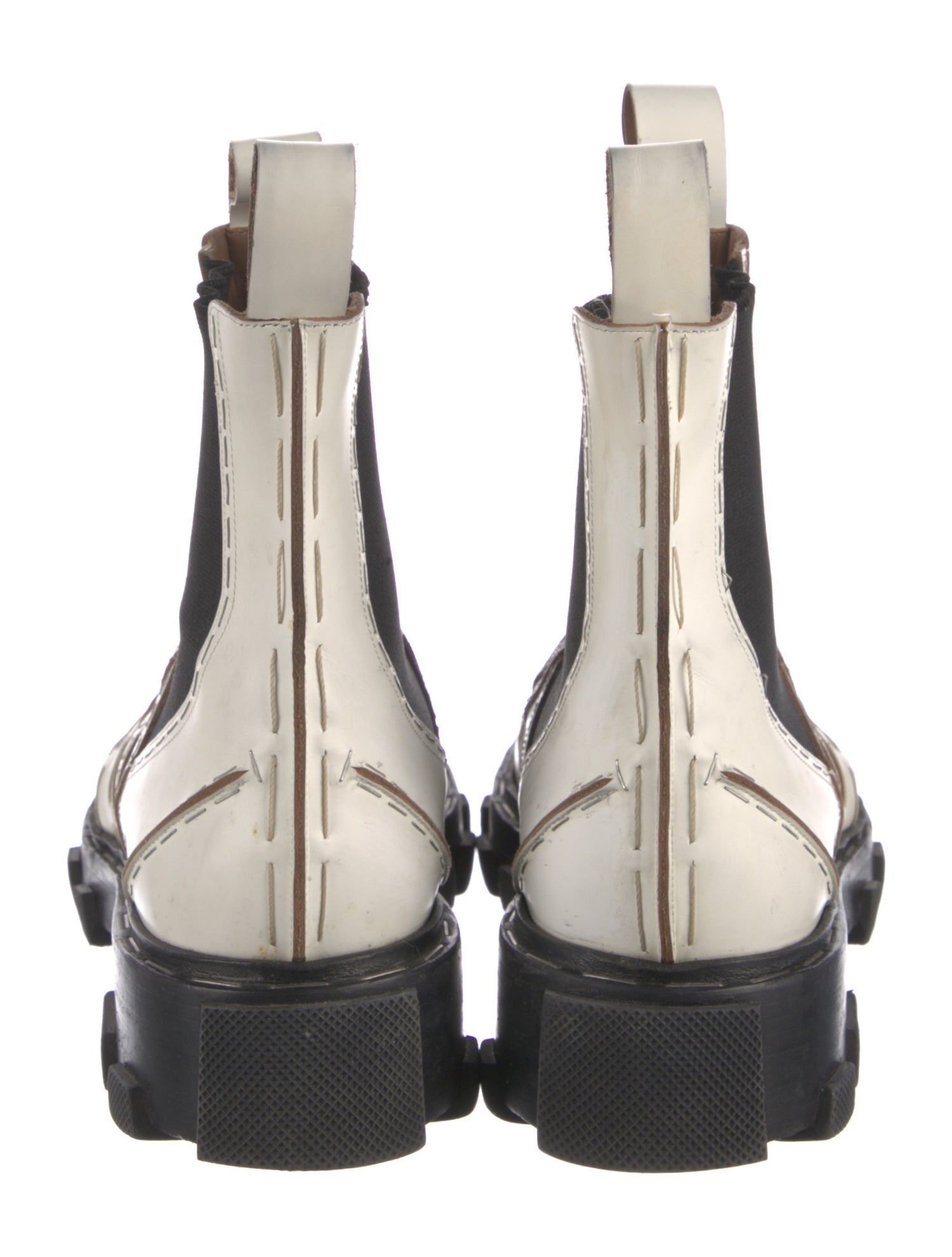 Balenciaga Leather Chelsea Boots