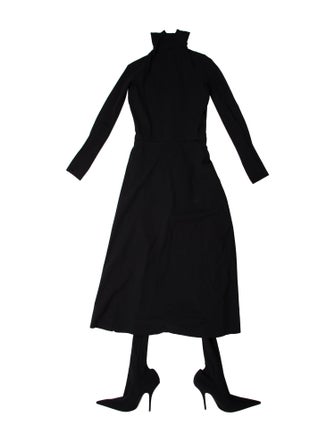 Balenciaga 2022 V-Neck Jumpsuit