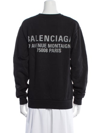 Balenciaga 2017 Graphic Print Sweater