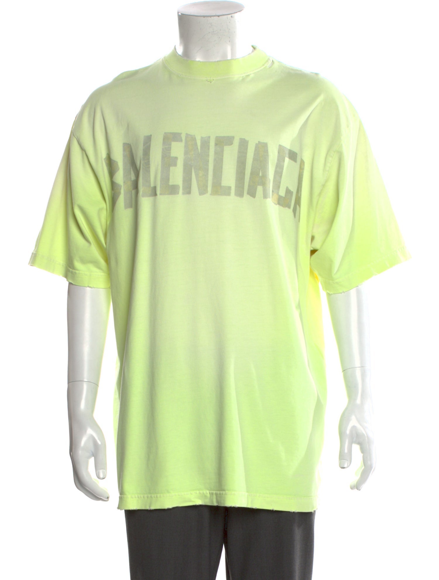 Balenciaga 2022 Tape Logo T-Shirt