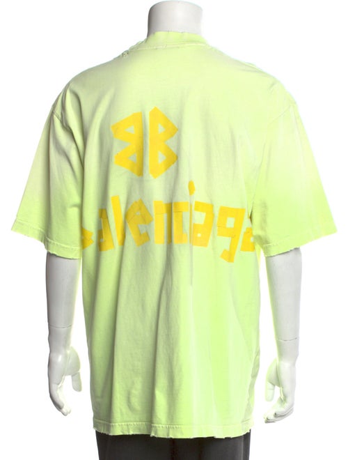 Balenciaga 2022 Tape Logo T-Shirt