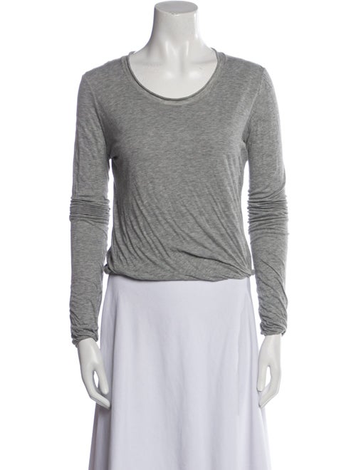 Balenciaga Le Dix Scoop Neck Top