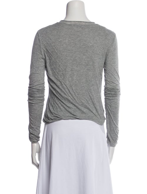 Balenciaga Le Dix Scoop Neck Top