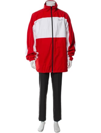 Balenciaga 2019-2020 Colorblock Pattern Windbreaker