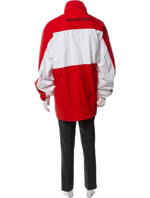 Balenciaga 2019-2020 Colorblock Pattern Windbreaker