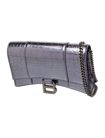 Balenciaga Embossed Leather Hourglass