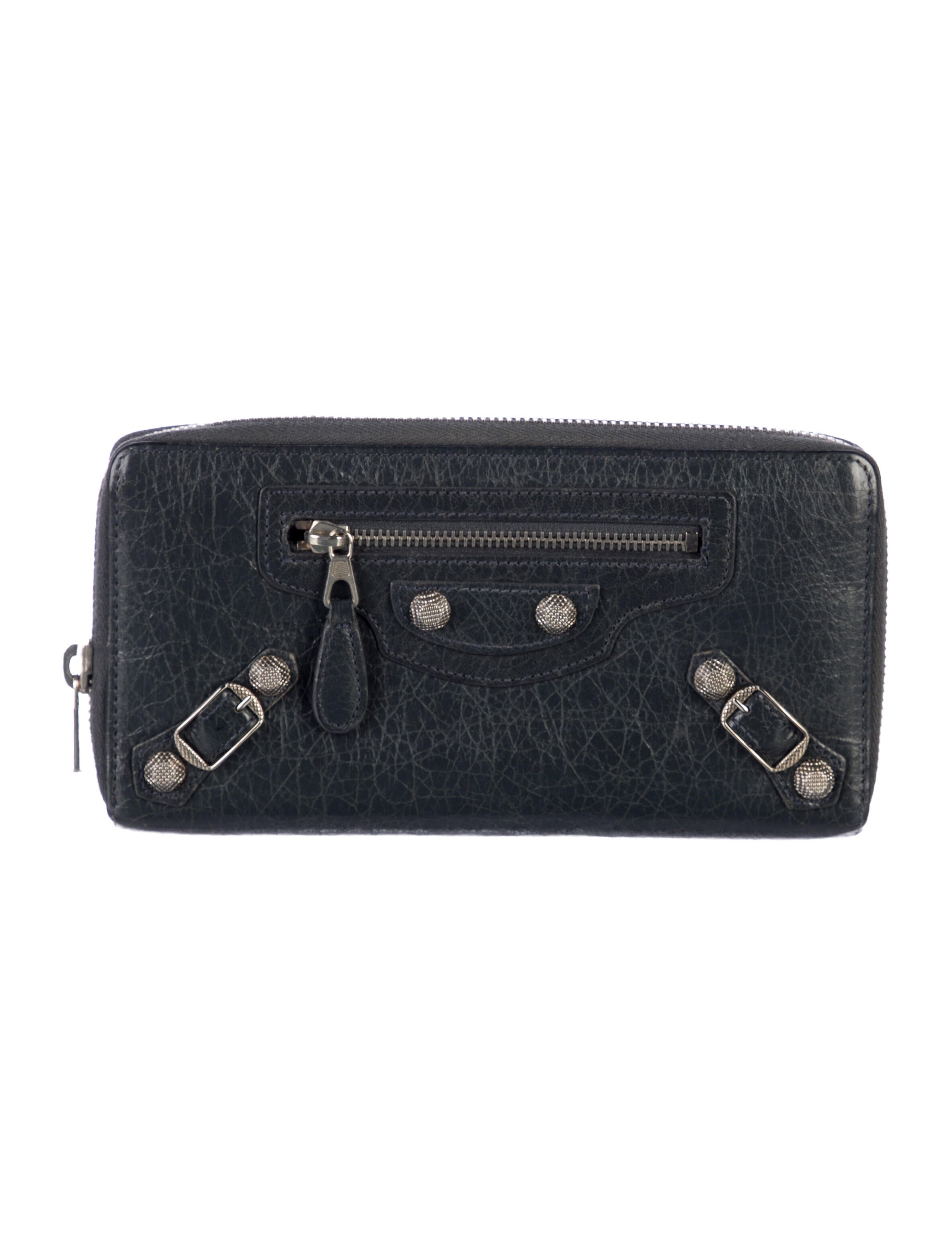 Balenciaga 2014 Motocross Continental Wallet