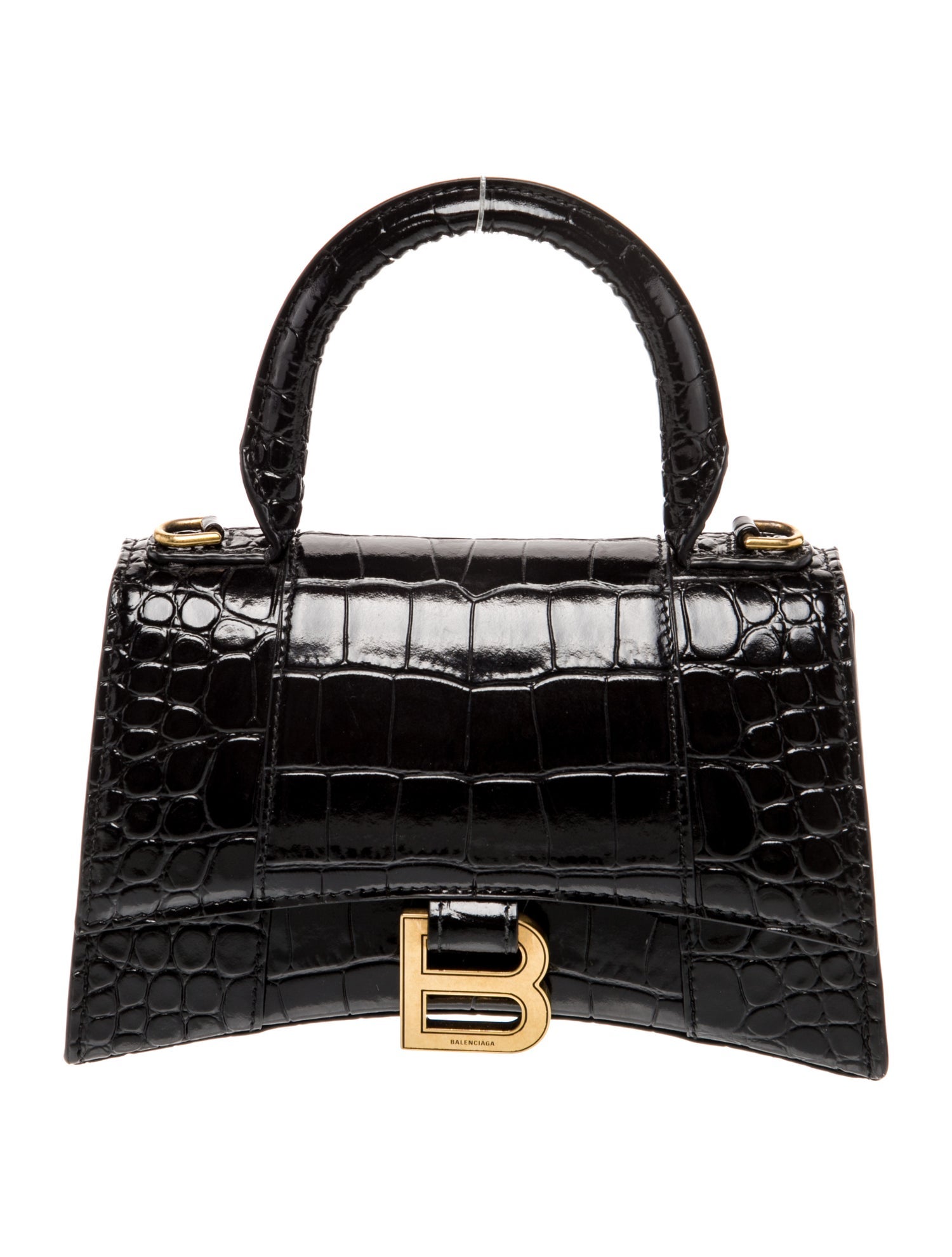 Balenciaga Embossed Leather Hourglass XS