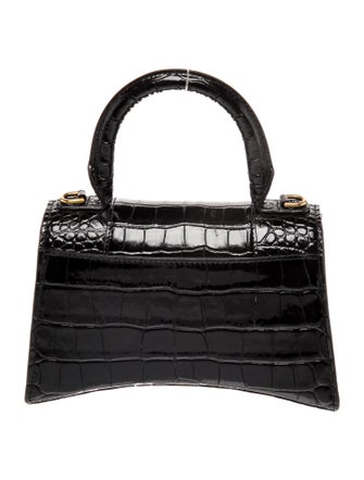 Balenciaga Embossed Leather Hourglass XS