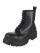Balenciaga Leather Combat Boots