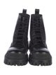 Balenciaga Leather Combat Boots