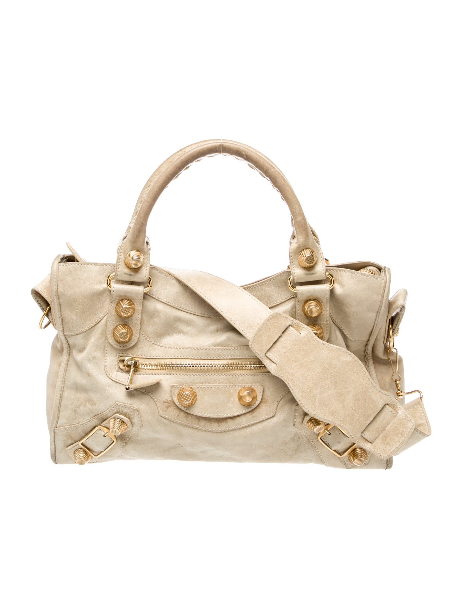 Balenciaga Leather Motocross City Giant