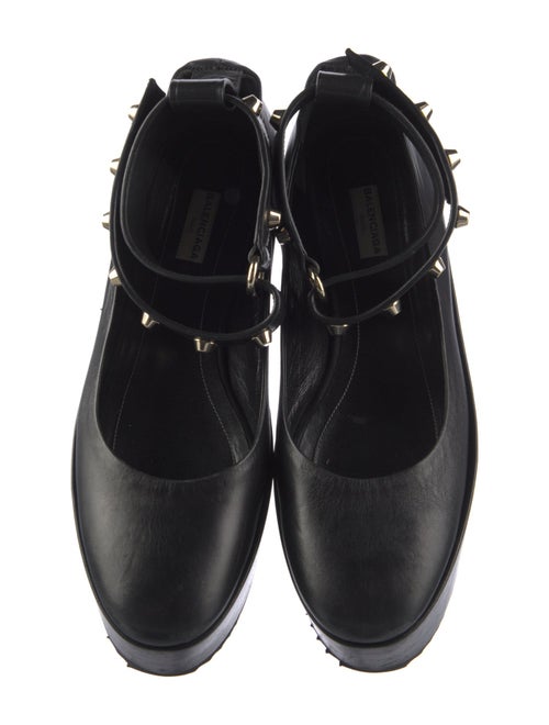 Balenciaga Leather Ballet Flats