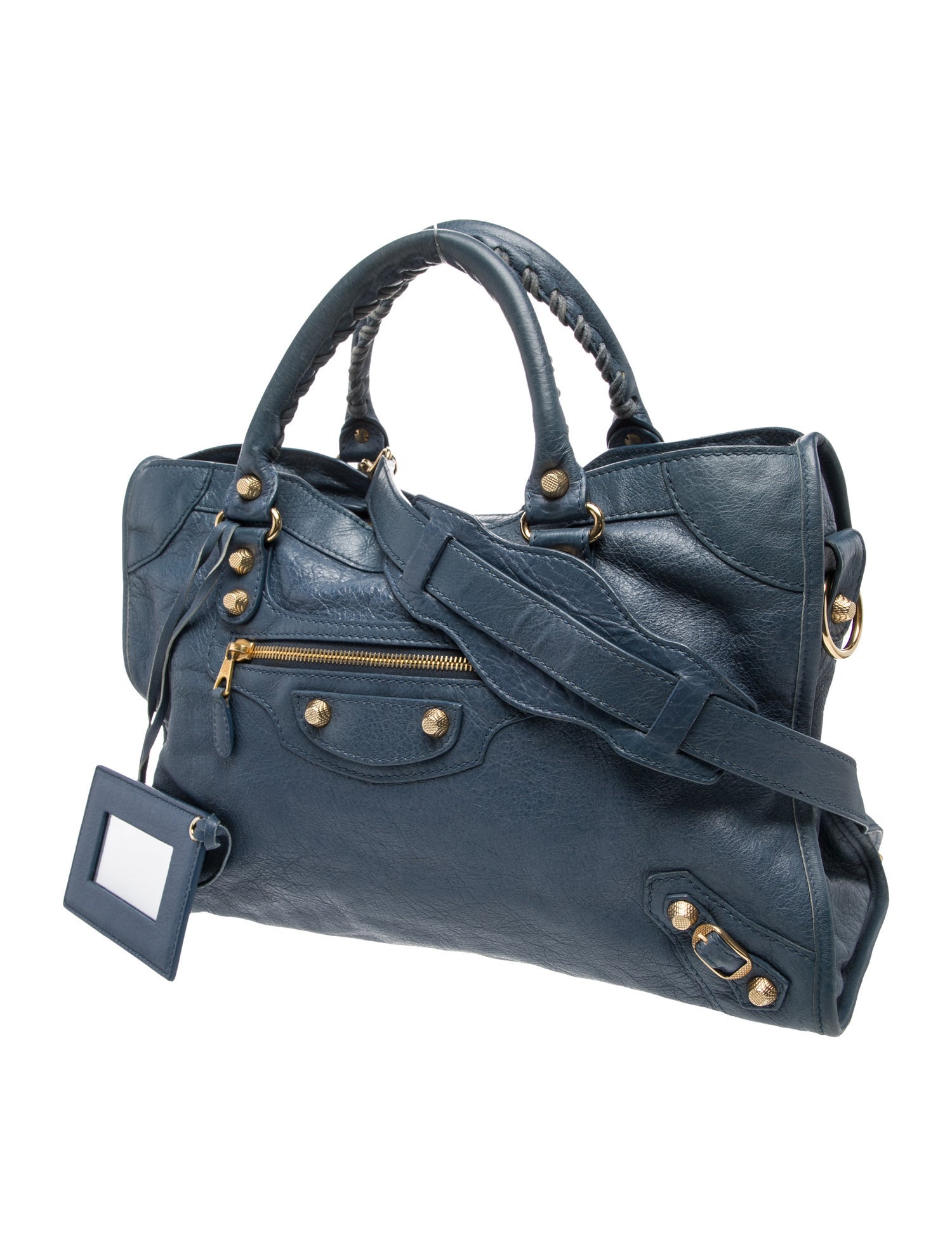 Balenciaga Leather City Bag Medium