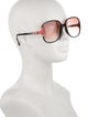 Balenciaga Square Gradient Sunglasses