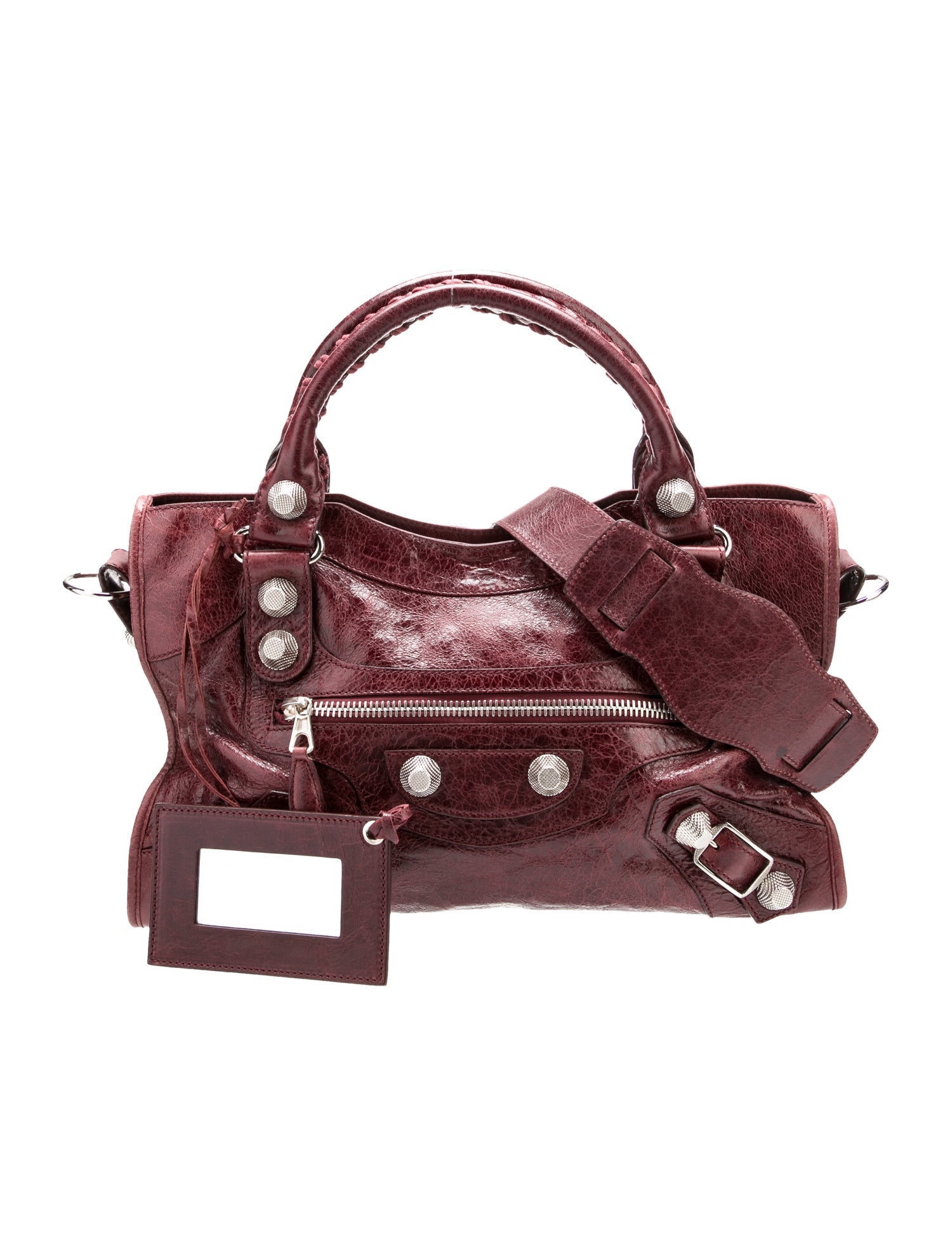 Balenciaga Leather Motocross City Giant