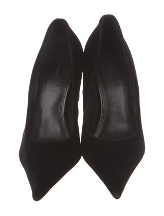 Balenciaga Velvet Pumps