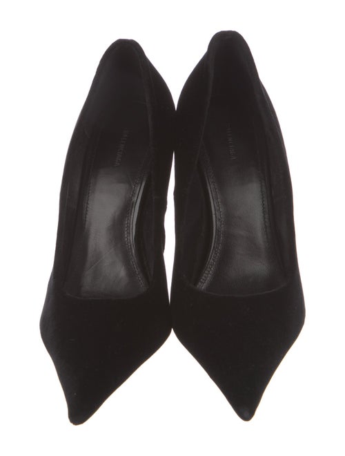 Balenciaga Velvet Pumps