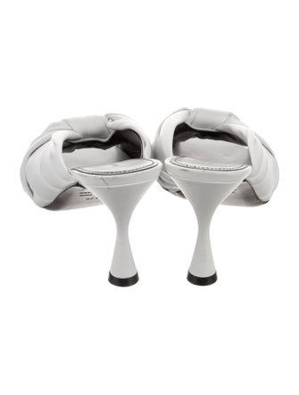 Balenciaga Leather Slides