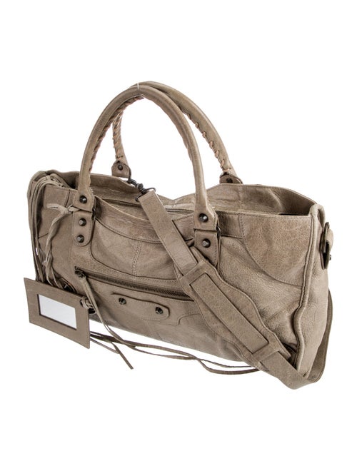 Balenciaga Leather Motorcycle Part Time Large