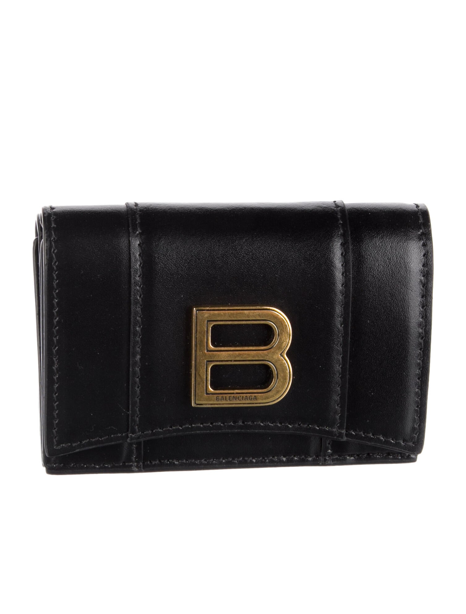 Balenciaga 2020 Hourglass Compact Wallet