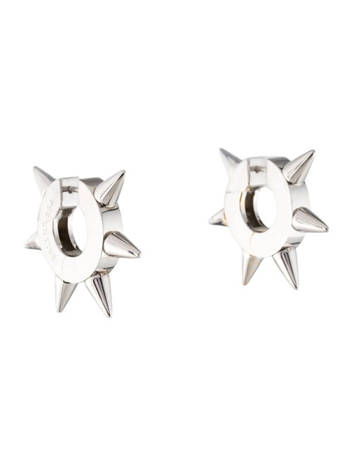 Balenciaga Punk Spike Hoop Earrings