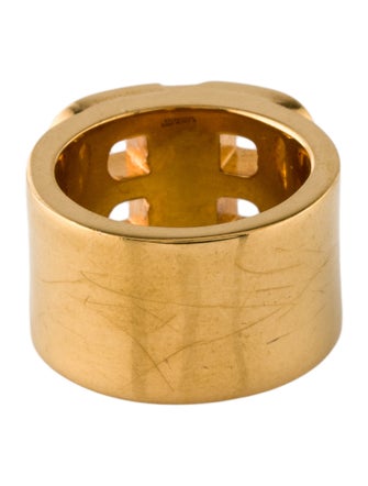 Balenciaga Crystal Bb Band Ring