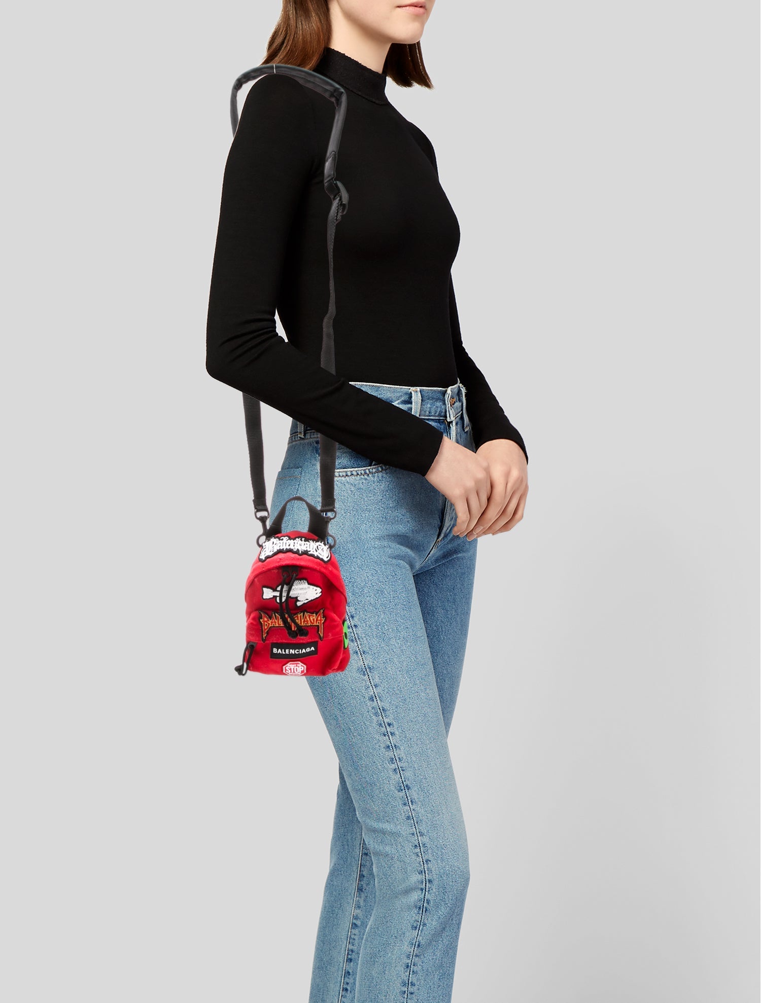 Balenciaga Nylon Shoulder Bag w/ Tags