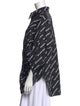 Balenciaga 2021 Printed Button-Up Top