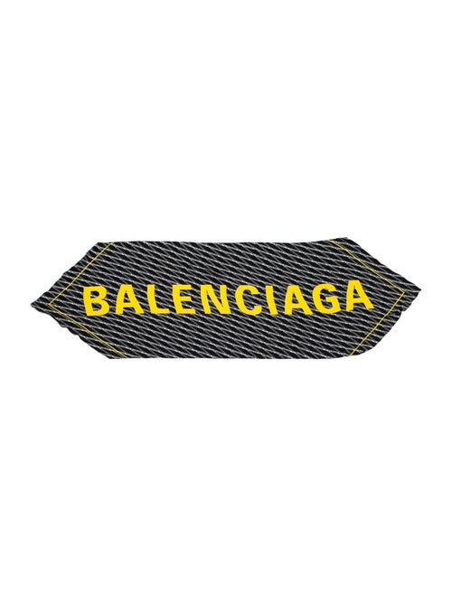 Balenciaga Silk Printed Scarf