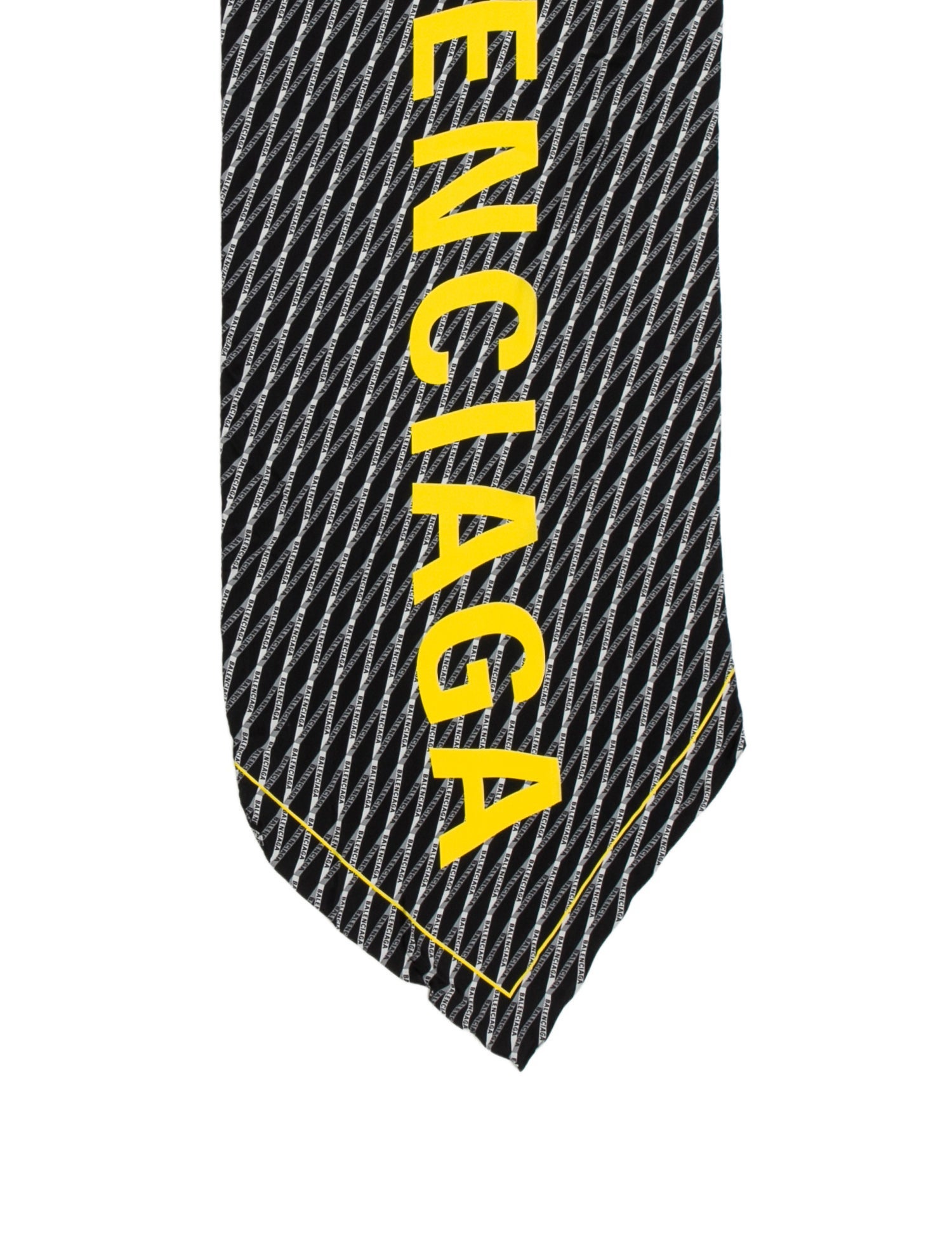 Balenciaga Silk Printed Scarf