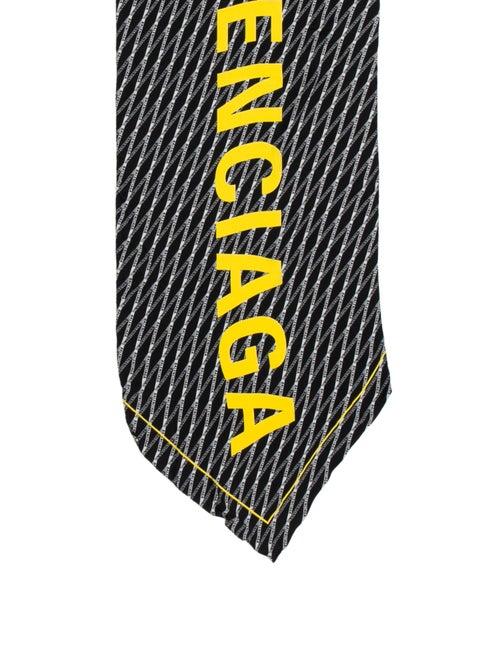 Balenciaga Silk Printed Scarf