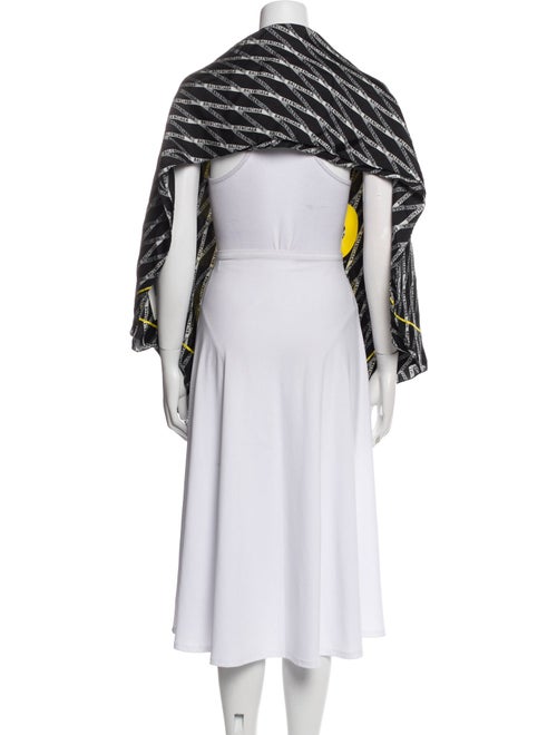 Balenciaga Silk Printed Scarf