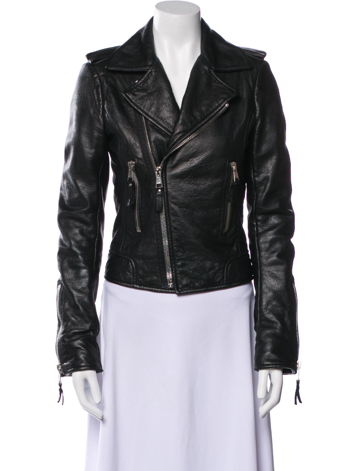 Balenciaga 2013 Leather Biker Jacket