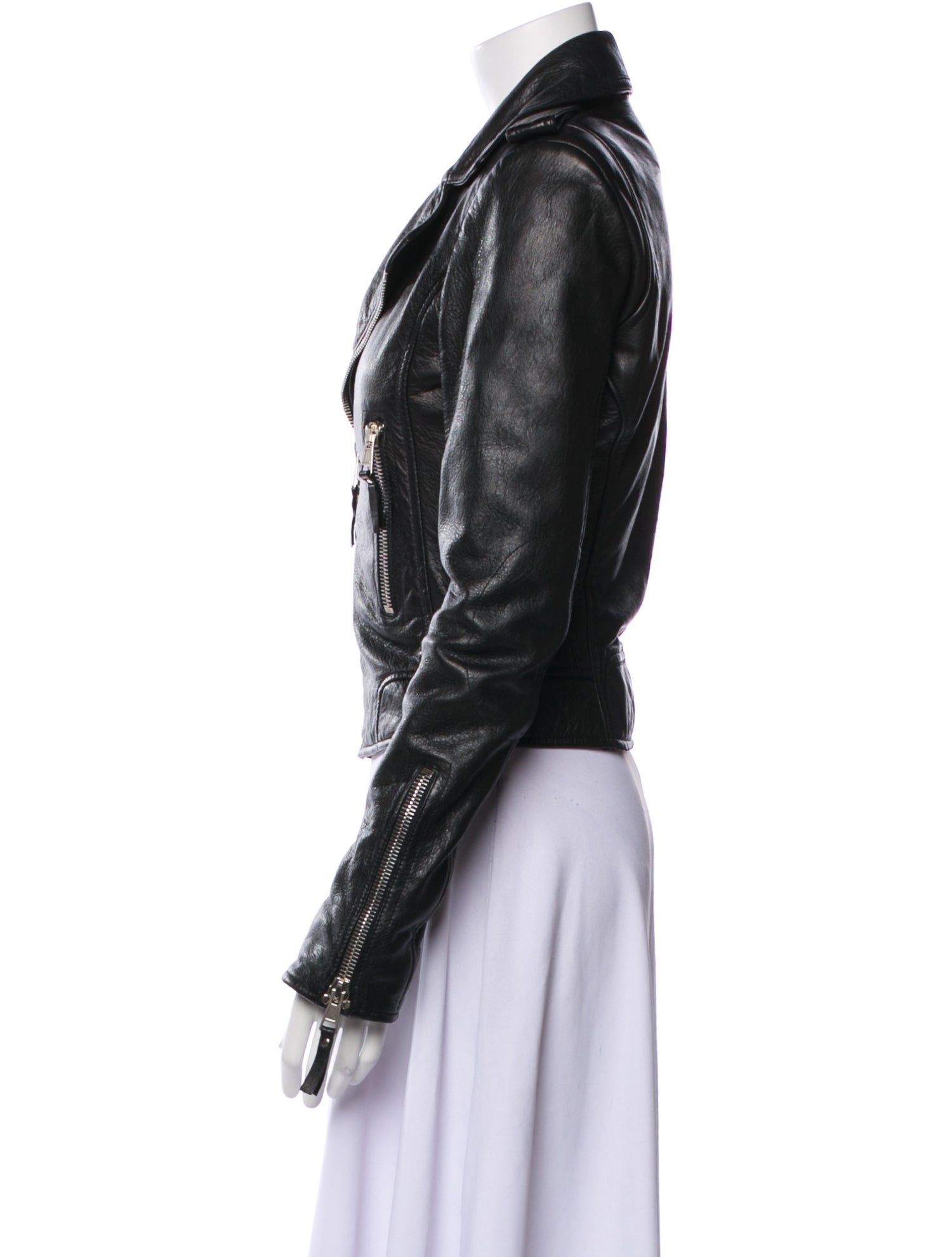 Balenciaga 2013 Leather Biker Jacket