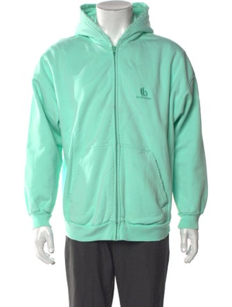 Balenciaga 2021 Signature Logo Hoodie