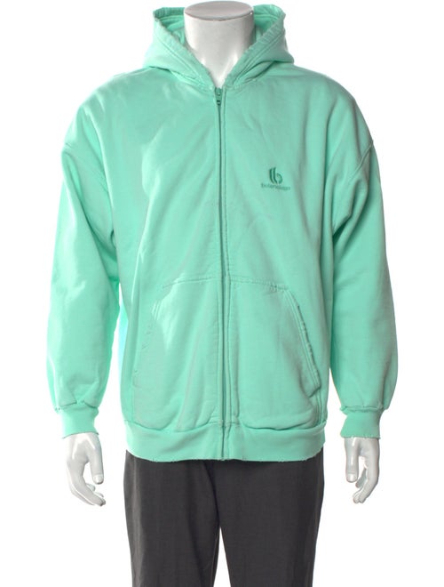 Balenciaga 2021 Signature Logo Hoodie