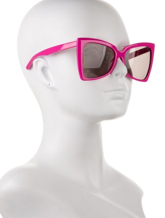 Balenciaga Oversize Tinted Sunglasses