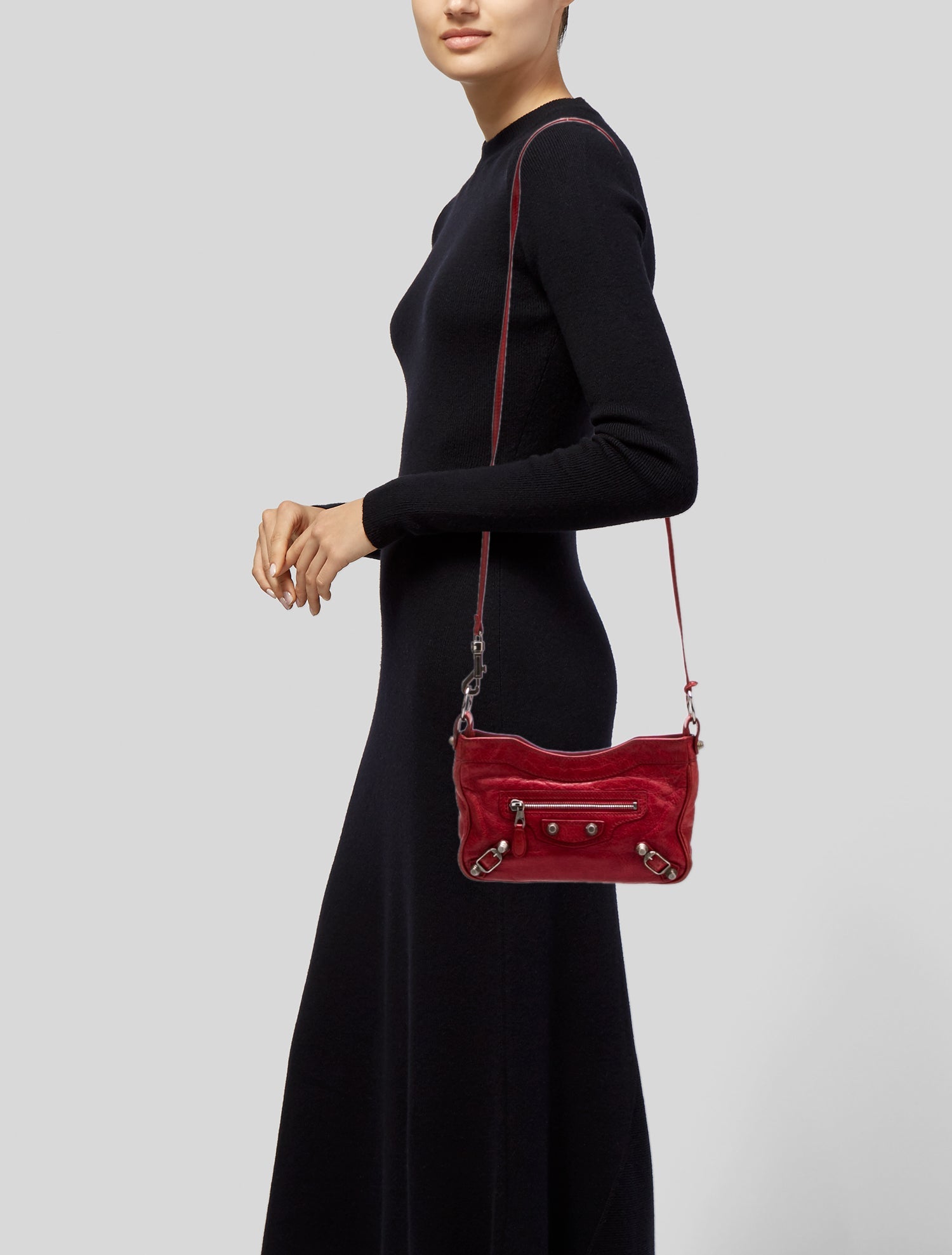 Balenciaga Leather Hip