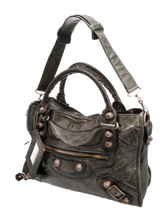 Balenciaga Leather Motocross City Giant