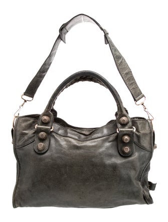 Balenciaga Leather Motocross City Giant