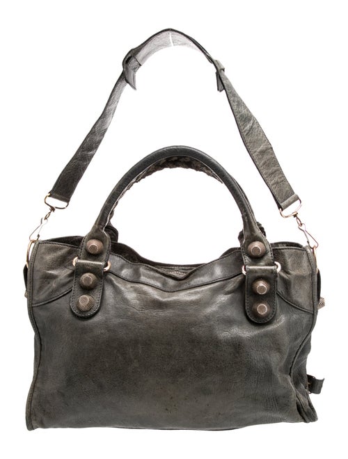 Balenciaga Leather Motocross City Giant