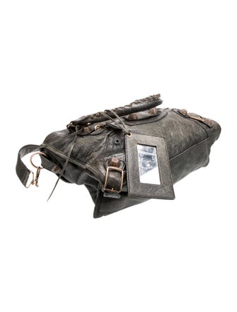 Balenciaga Leather Motocross City Giant